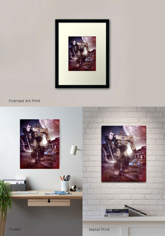 Megatron Print Items 700x1000